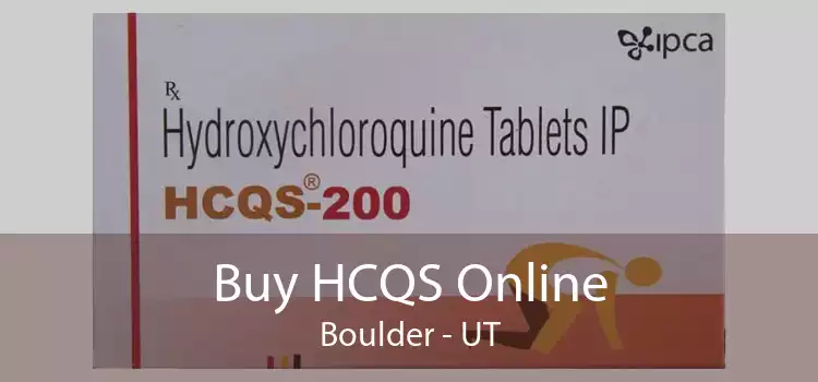 Buy HCQS Online Boulder - UT